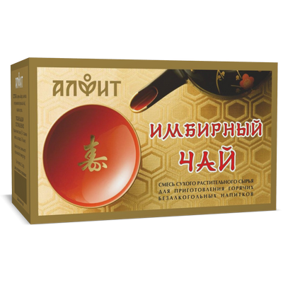 «Имбирный чай» - смесь сухого растительного сырья для приготовления горячего напитка